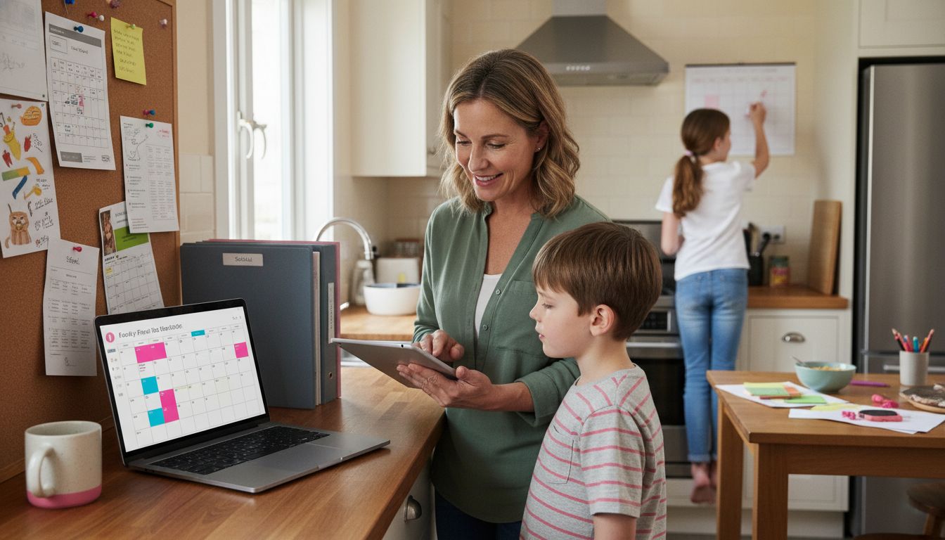 family digital command center