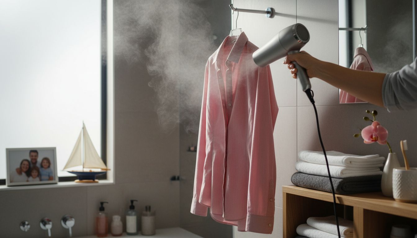 hairdryer steam clothes