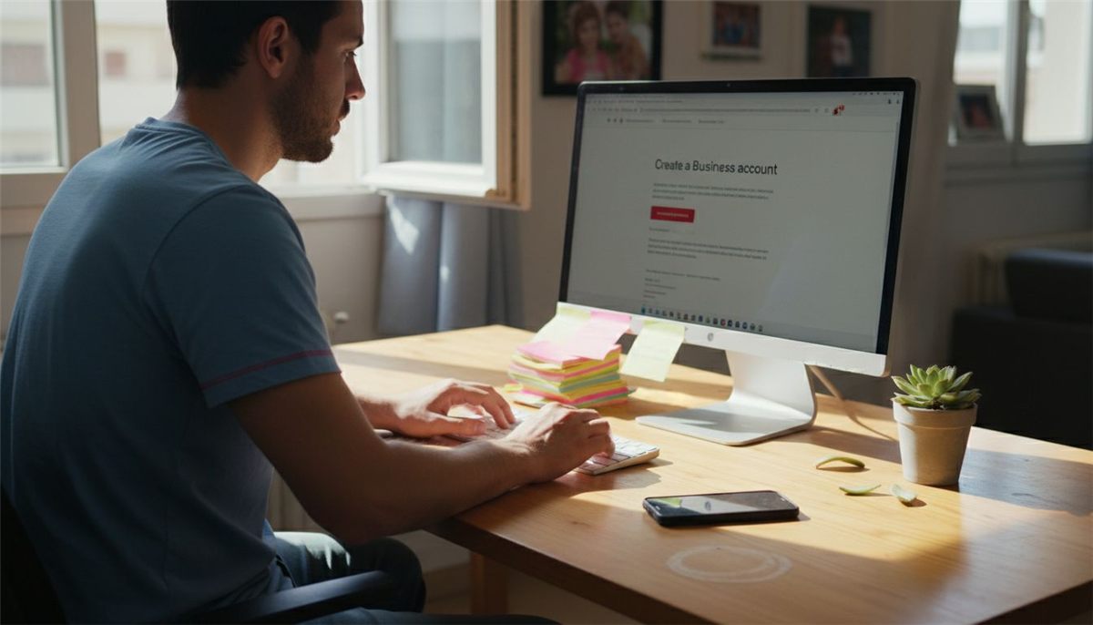 Man sets up Pinterest business account