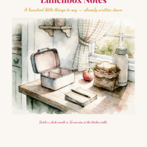 The Homefire Lunchbox Notes