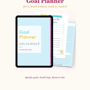 Goal Planner Printable: Set It, Track It, Reach It (PDF) - cover